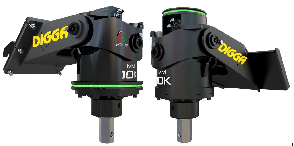 Digga MM 10K Antriebskopf f&uuml;r Schraubpfahl-Installation